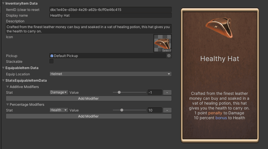 Creating an InventoryItem EditorWindow thumbnail