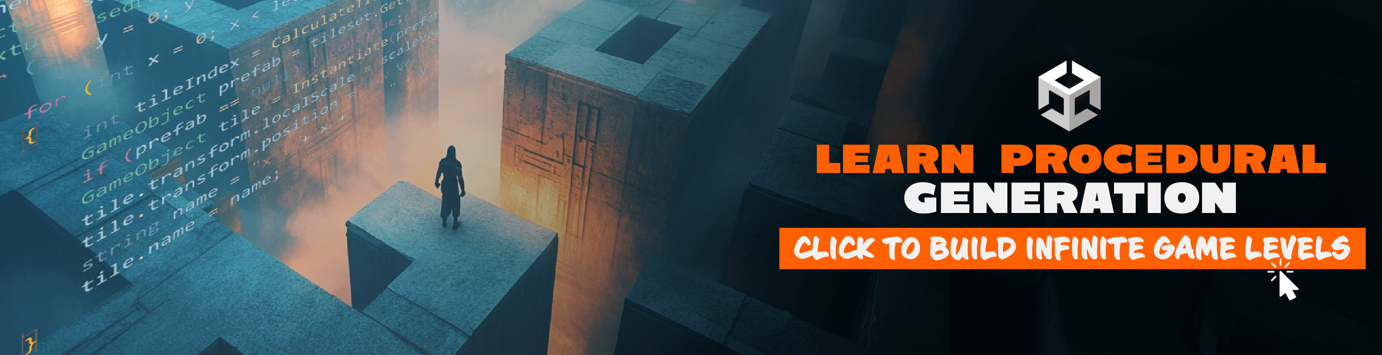 Learn to build infinite Procedural Generation levels.
