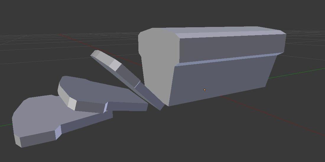 How to Slice Objects into Parts Using Face Loop Cut in Blender thumbnail