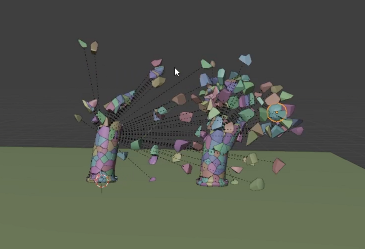Exploding Blender Drawing Blender 4 Visual Effects: Master Explosions, Destruction, & Physics ...